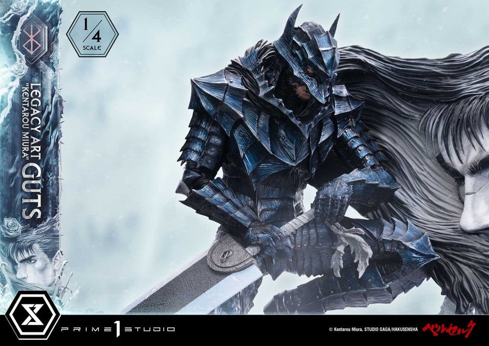 Berserk Legacy Art "Kentarou Miura" Statue 1/4 Guts 74 cm - Preorder - ETA: 25.07.2028