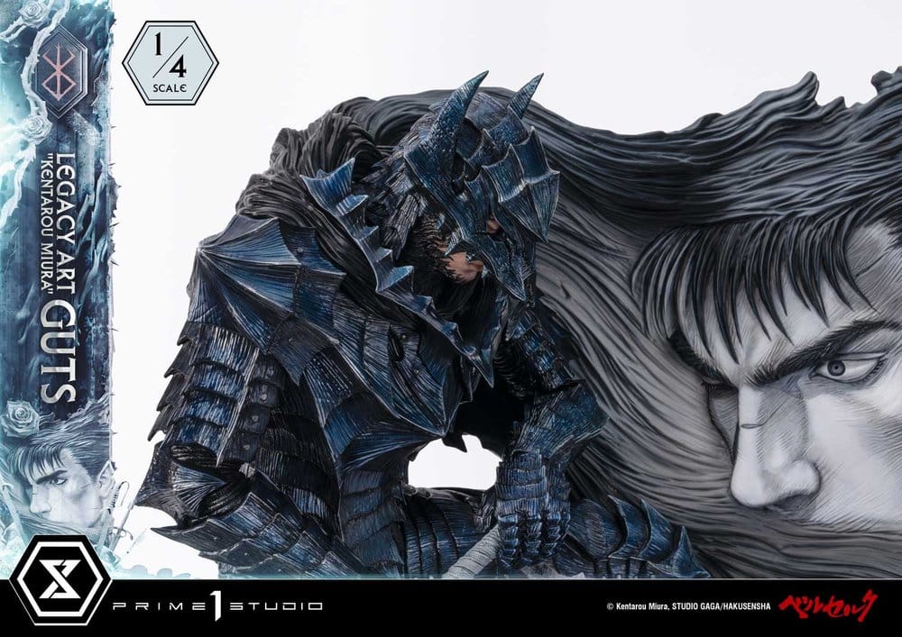 Berserk Legacy Art "Kentarou Miura" Statue 1/4 Guts 74 cm - Preorder - ETA: 25.07.2028