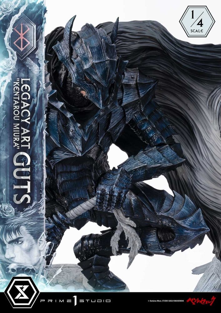 Berserk Legacy Art "Kentarou Miura" Statue 1/4 Guts 74 cm - Preorder - ETA: 25.07.2028