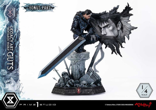 Berserk Legacy Art "Kentarou Miura" Statue 1/4 Guts Bonus Version 74 cm - Preorder - ETA: 25.07.2028