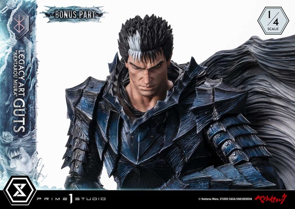 Berserk Legacy Art "Kentarou Miura" Statue 1/4 Guts Bonus Version 74 cm - Preorder - ETA: 25.07.2028
