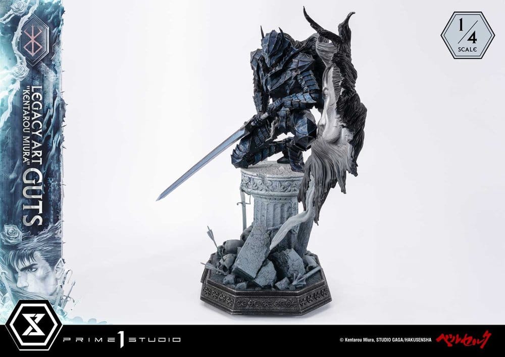 Berserk Legacy Art "Kentarou Miura" Statue 1/4 Guts Bonus Version 74 cm - Preorder - ETA: 25.07.2028