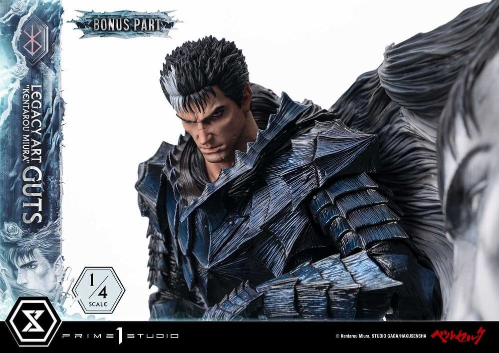 Berserk Legacy Art "Kentarou Miura" Statue 1/4 Guts Bonus Version 74 cm - Preorder - ETA: 25.07.2028