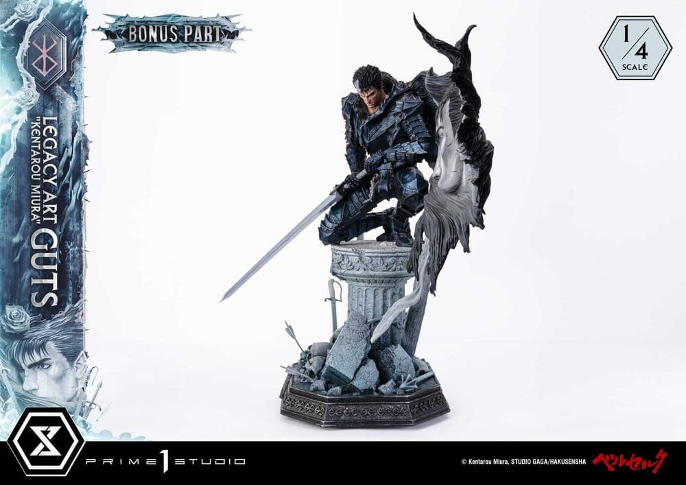 Berserk Legacy Art "Kentarou Miura" Statue 1/4 Guts Bonus Version 74 cm - Preorder - ETA: 25.07.2028