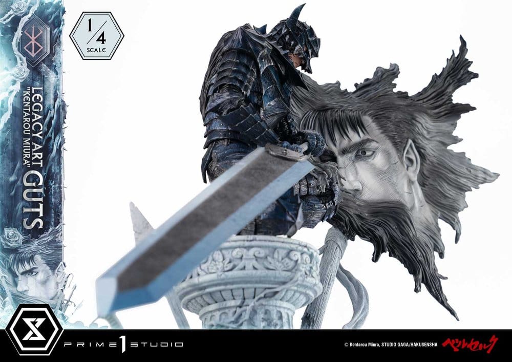 Berserk Legacy Art "Kentarou Miura" Statue 1/4 Guts Bonus Version 74 cm - Preorder - ETA: 25.07.2028