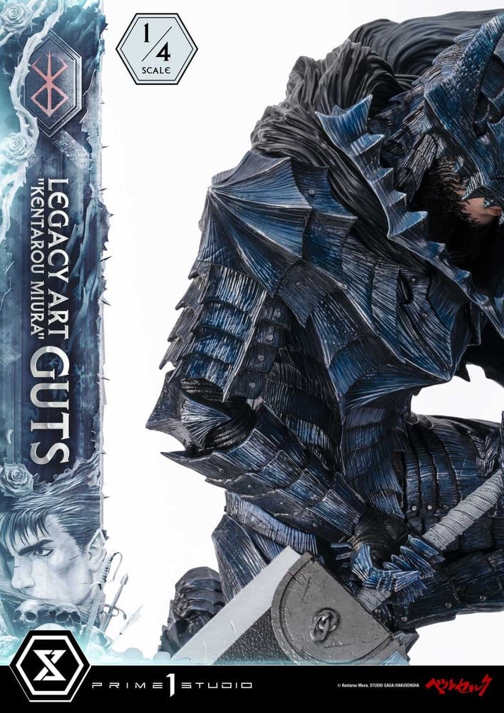 Berserk Legacy Art "Kentarou Miura" Statue 1/4 Guts Bonus Version 74 cm - Preorder - ETA: 25.07.2028