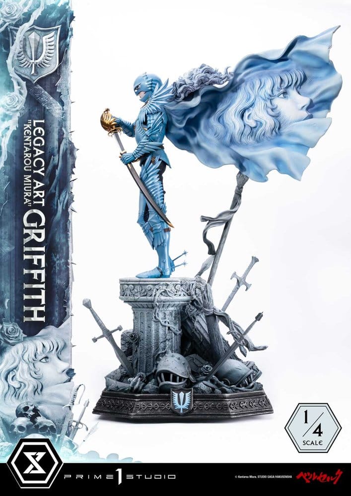 Berserk Legacy Art "Kentarou Miura" Statue 1/4 Griffith 93 cm - Preorder - ETA: 25.07.2028