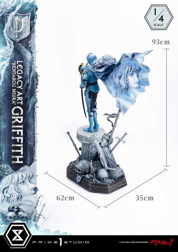 Berserk Legacy Art "Kentarou Miura" Statue 1/4 Griffith 93 cm - Preorder - ETA: 25.07.2028