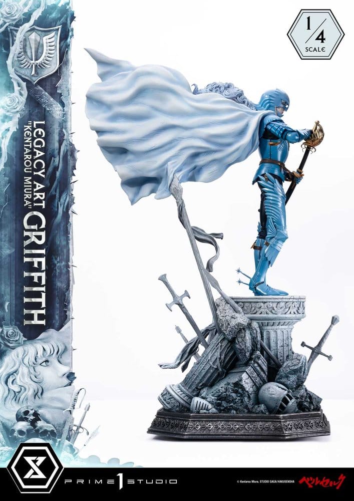Berserk Legacy Art "Kentarou Miura" Statue 1/4 Griffith 93 cm - Preorder - ETA: 25.07.2028