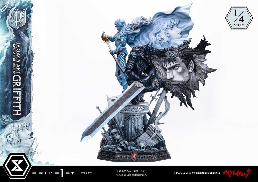 Berserk Legacy Art "Kentarou Miura" Statue 1/4 Griffith 93 cm - Preorder - ETA: 25.07.2028