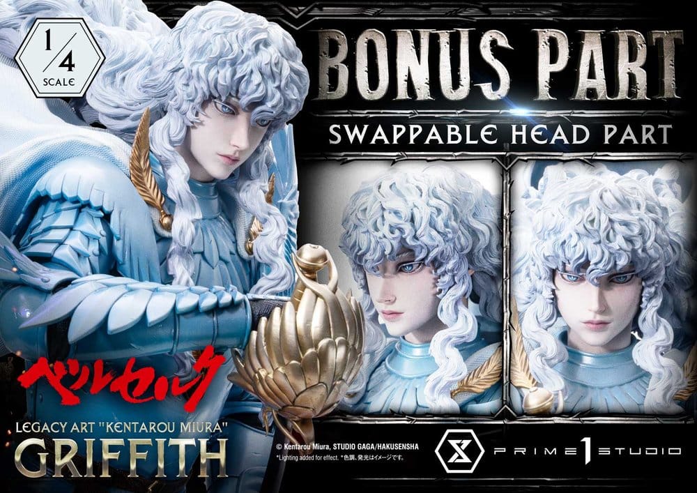 Berserk Legacy Art "Kentarou Miura" Statue 1/4 Griffith Bonus Version 93 cm - Preorder - ETA: 25.07.2028