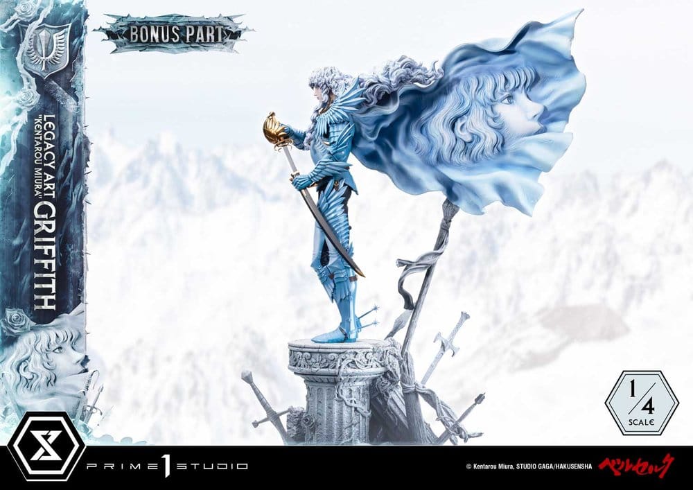 Berserk Legacy Art "Kentarou Miura" Statue 1/4 Griffith Bonus Version 93 cm - Preorder - ETA: 25.07.2028