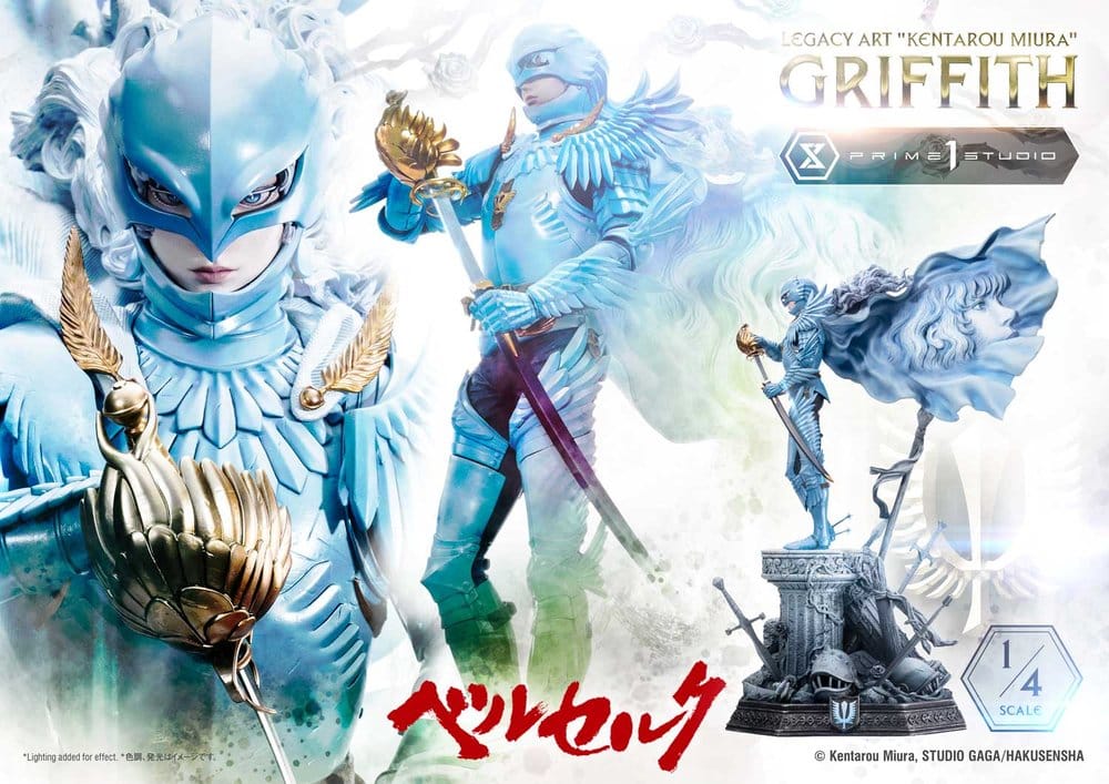 Berserk Legacy Art "Kentarou Miura" Statue 1/4 Griffith Bonus Version 93 cm - Preorder - ETA: 25.07.2028