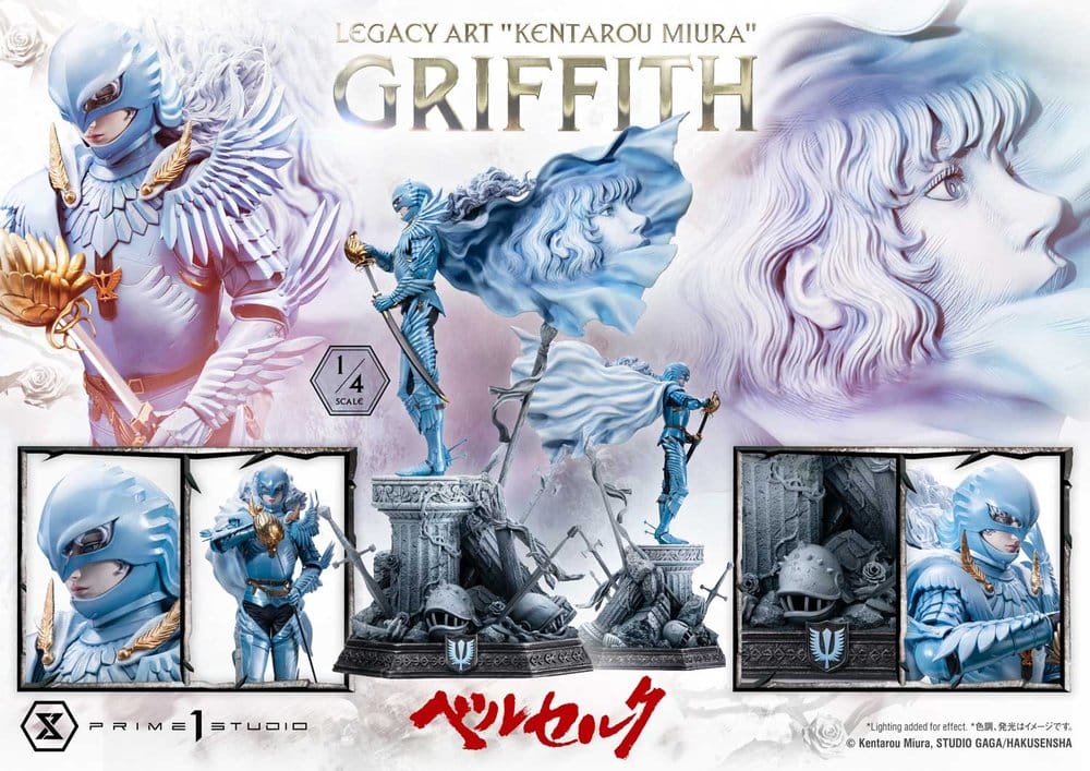 Berserk Legacy Art "Kentarou Miura" Statue 1/4 Griffith Bonus Version 93 cm - Preorder - ETA: 25.07.2028