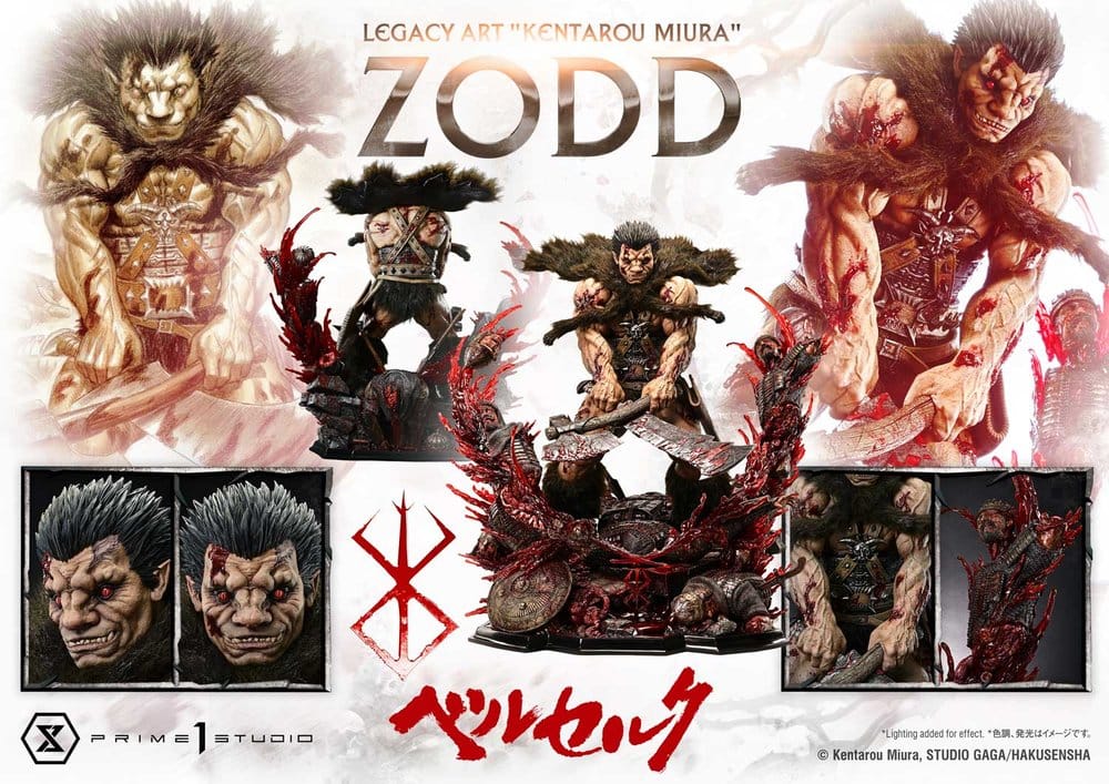 Berserk Legacy Art "Kentarou Miura" Statue 1/4 Zodd 88 cm - Preorder - ETA: 25.04.2028