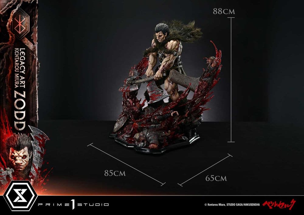 Berserk Legacy Art "Kentarou Miura" Statue 1/4 Zodd 88 cm - Preorder - ETA: 25.04.2028