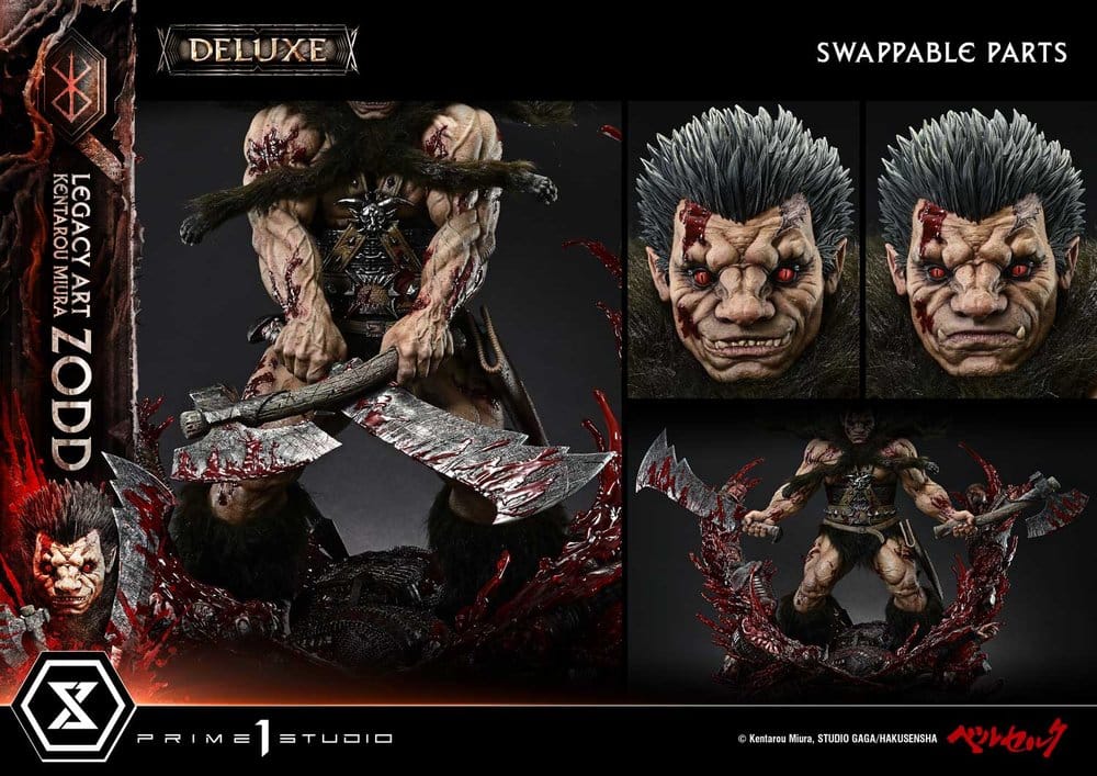 Berserk Legacy Art "Kentarou Miura" Statue 1/4 Zodd Deluxe Version 88 cm - Preorder - ETA: 25.04.2028