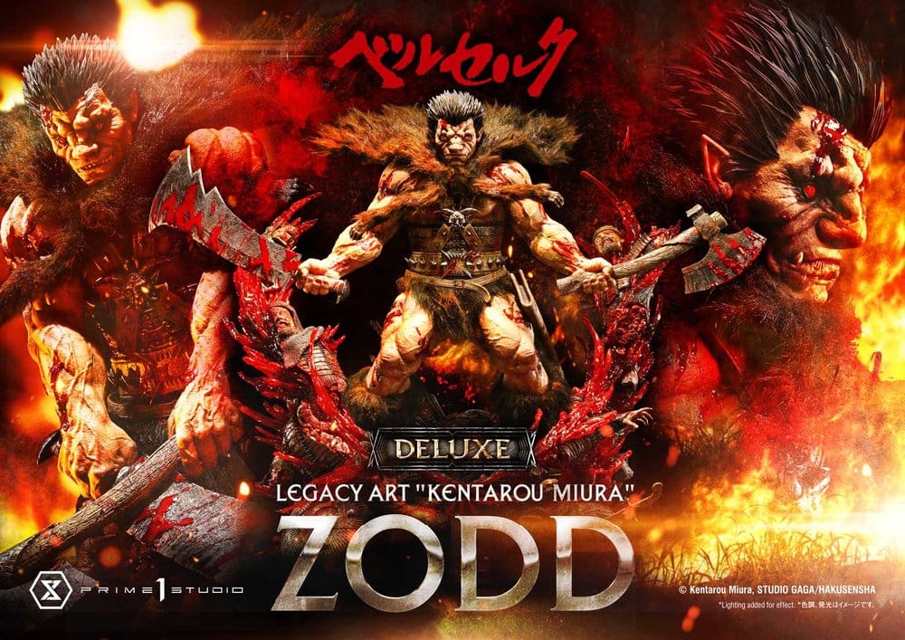 Berserk Legacy Art "Kentarou Miura" Statue 1/4 Zodd DX Bonus Version 88 cm - Preorder - ETA: 25.04.2028