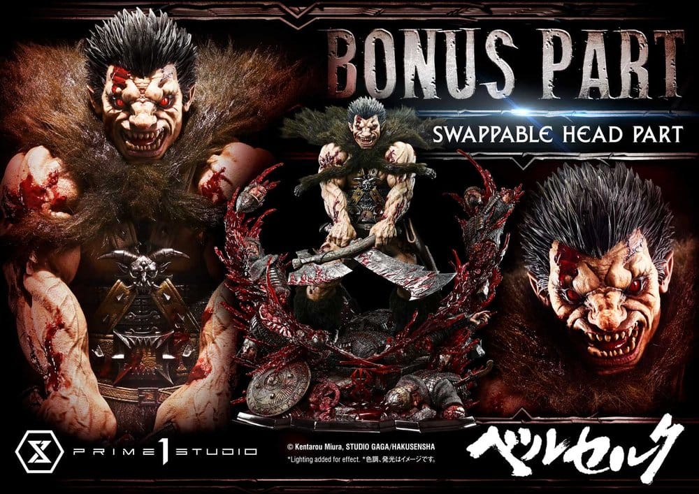 Berserk Legacy Art "Kentarou Miura" Statue 1/4 Zodd DX Bonus Version 88 cm - Preorder - ETA: 25.04.2028
