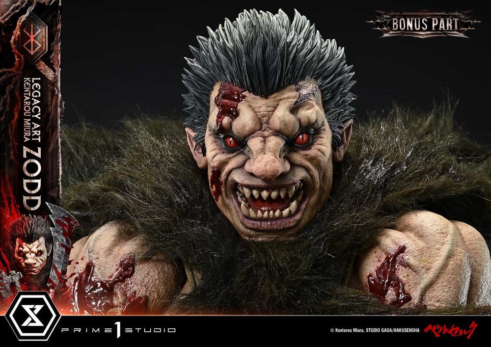 Berserk Legacy Art "Kentarou Miura" Statue 1/4 Zodd DX Bonus Version 88 cm - Preorder - ETA: 25.04.2028