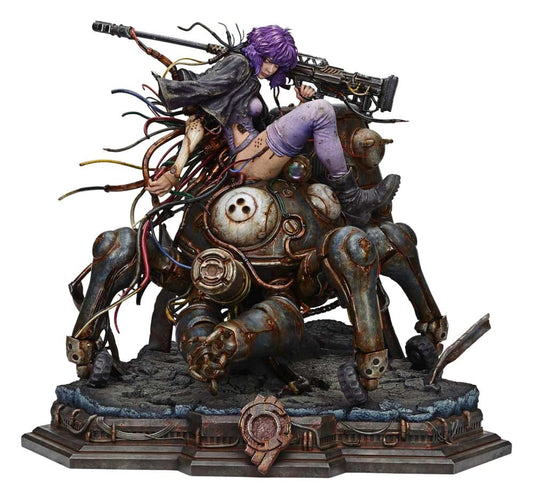 Ghost in the Shell Stand Alone Complex The Legend of Beauty and the Beast Statue 1/4 Motoko Kusanagi & Tachikoma Character color Art by Entei Ryu 53 cm - Preorder - ETA: 28.12.2027