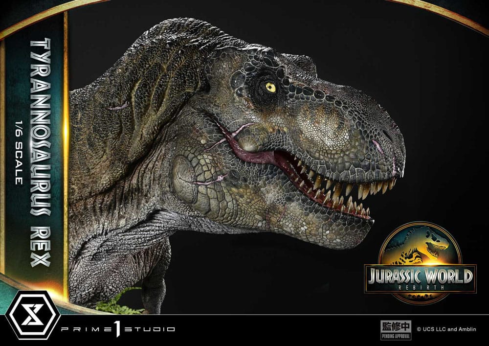 Jurassic World: Die Wiedergeburt Legacy Museum Collection Statue 1/6 Tyrannosaurus Rex 94 cm - Preorder - ETA: 25.01.2027