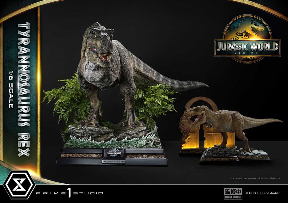 Jurassic World: Die Wiedergeburt Legacy Museum Collection Statue 1/6 Tyrannosaurus Rex 94 cm - Preorder - ETA: 25.01.2027