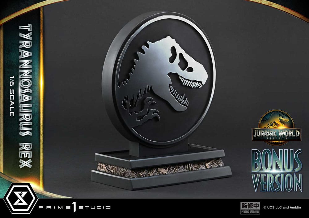 Jurassic World: Die Wiedergeburt Legacy Museum Collection Statue 1/6 Tyrannosaurus Rex Bonus Version 94 cm - Preorder - ETA: 25.01.2027