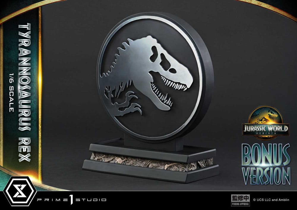 Jurassic World: Die Wiedergeburt Legacy Museum Collection Statue 1/6 Tyrannosaurus Rex Bonus Version 94 cm - Preorder - ETA: 25.01.2027