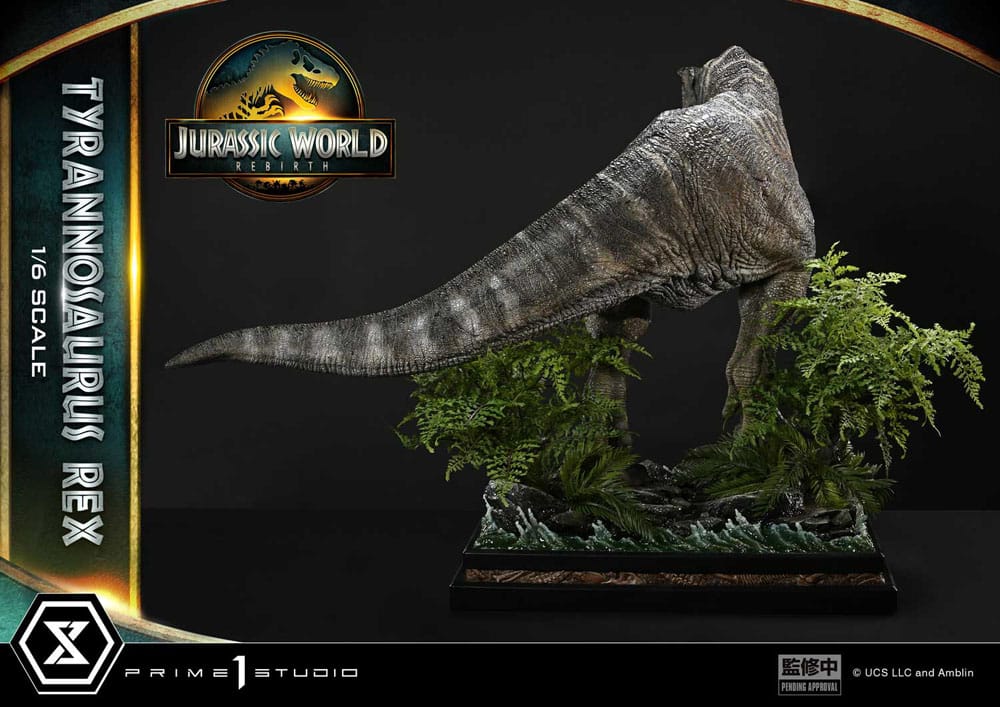 Jurassic World: Die Wiedergeburt Legacy Museum Collection Statue 1/6 Tyrannosaurus Rex Bonus Version 94 cm - Preorder - ETA: 25.01.2027
