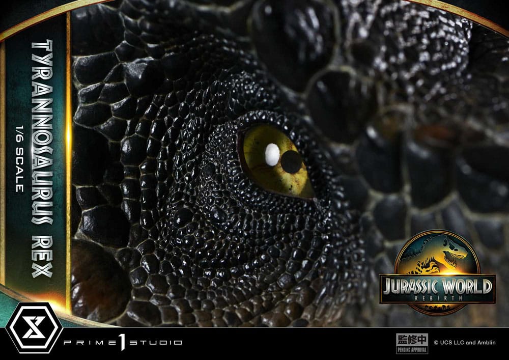 Jurassic World: Die Wiedergeburt Legacy Museum Collection Statue 1/6 Tyrannosaurus Rex Bonus Version 94 cm - Preorder - ETA: 25.01.2027