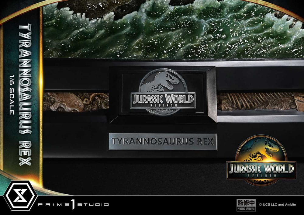 Jurassic World: Die Wiedergeburt Legacy Museum Collection Statue 1/6 Tyrannosaurus Rex Bonus Version 94 cm - Preorder - ETA: 25.01.2027