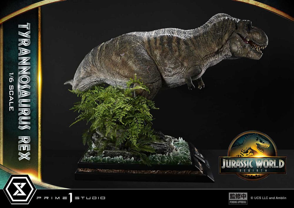 Jurassic World: Die Wiedergeburt Legacy Museum Collection Statue 1/6 Tyrannosaurus Rex Bonus Version 94 cm - Preorder - ETA: 25.01.2027