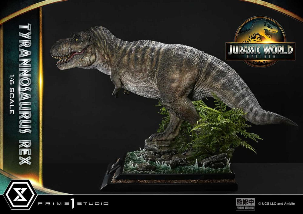 Jurassic World: Die Wiedergeburt Legacy Museum Collection Statue 1/6 Tyrannosaurus Rex Bonus Version 94 cm - Preorder - ETA: 25.01.2027