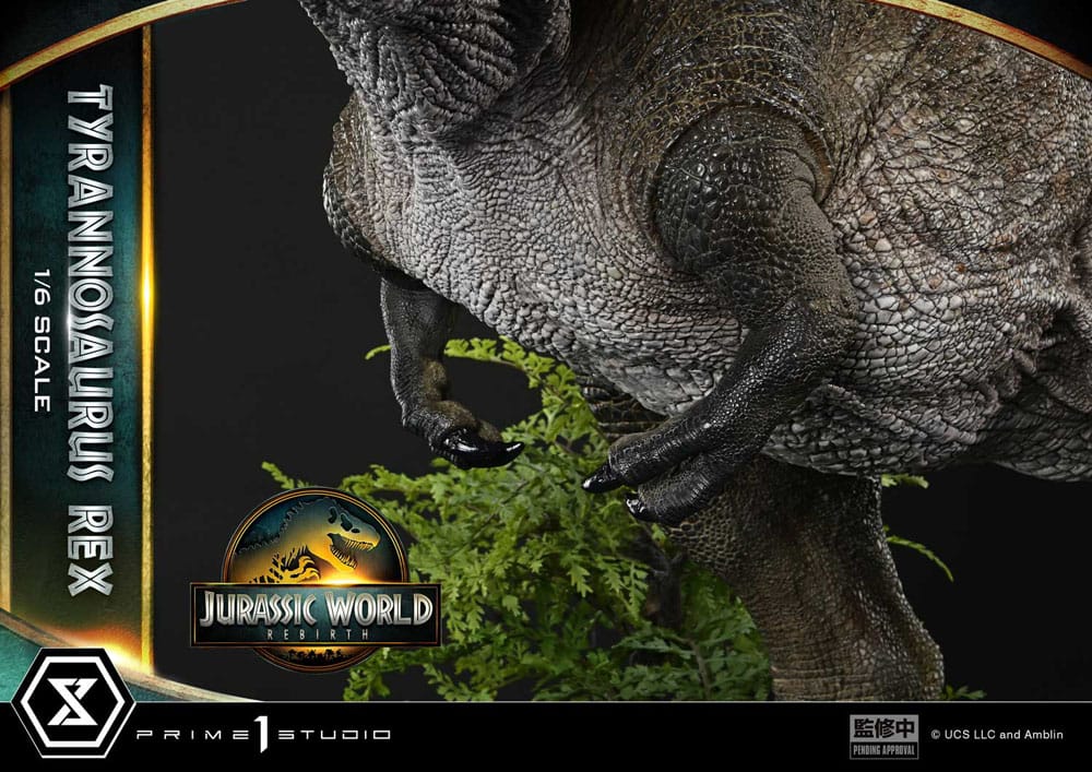 Jurassic World: Die Wiedergeburt Legacy Museum Collection Statue 1/6 Tyrannosaurus Rex Bonus Version 94 cm - Preorder - ETA: 25.01.2027