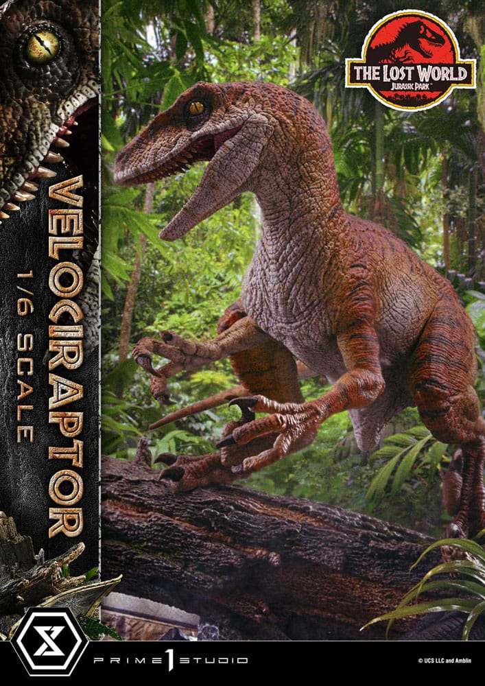 Jurassic Park II Legacy Museum Collection Statue 1/6 Velociraptor 41 cm  - Preorder - ETA: 25.05.2027