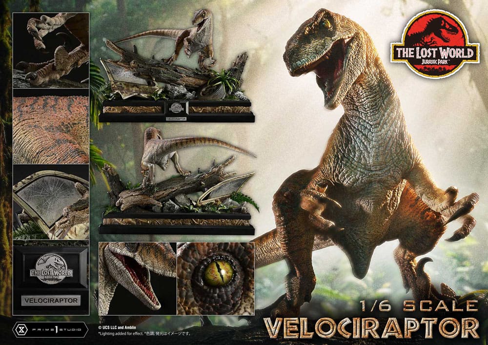 Jurassic Park II Legacy Museum Collection Statue 1/6 Velociraptor 41 cm  - Preorder - ETA: 25.05.2027