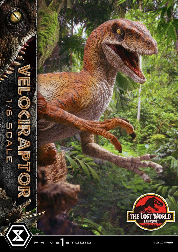 Jurassic Park II Legacy Museum Collection Statue 1/6 Velociraptor 41 cm  - Preorder - ETA: 25.05.2027