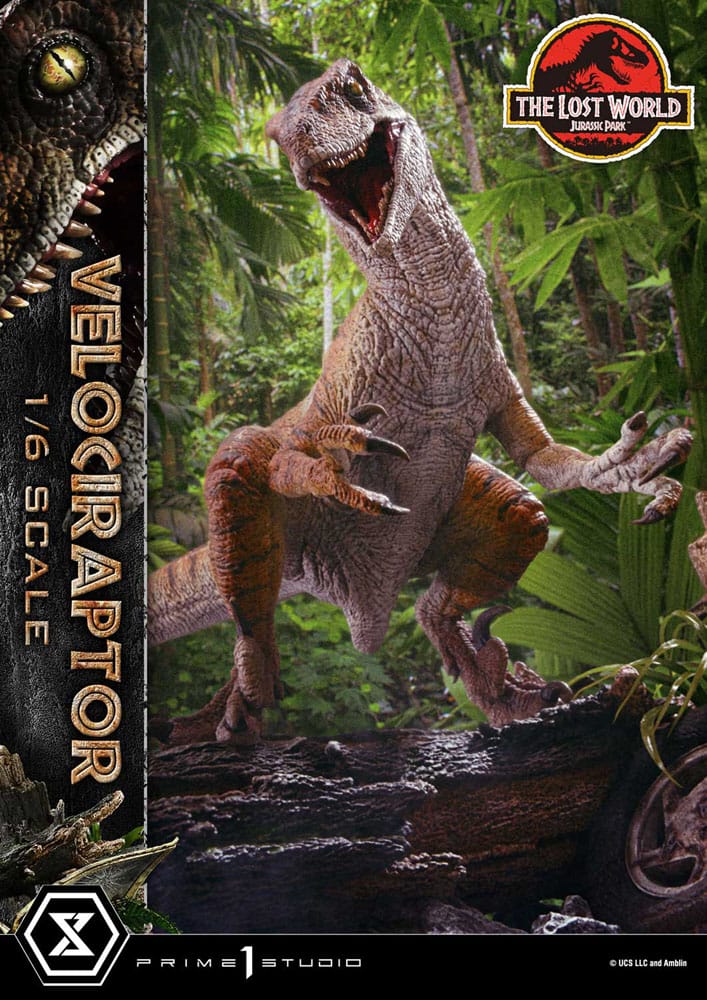 Jurassic Park II Legacy Museum Collection Statue 1/6 Velociraptor 41 cm  - Preorder - ETA: 25.05.2027