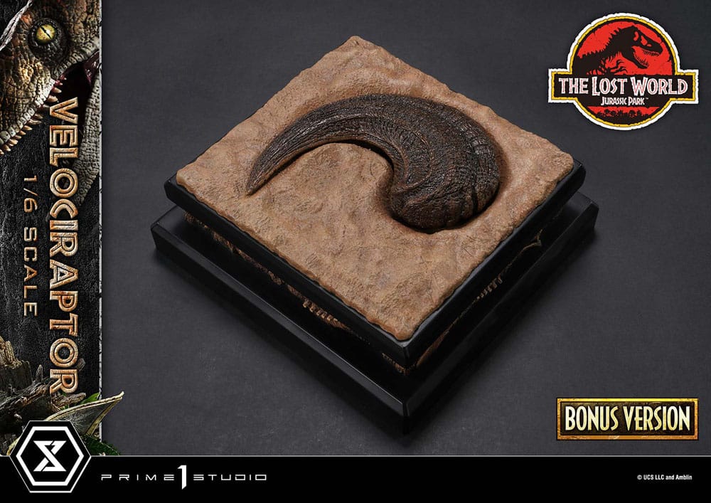 Jurassic Park II Legacy Museum Collection Statue 1/6 Velociraptor Bonus Version 41 cm  - Preorder - ETA: 25.05.2027