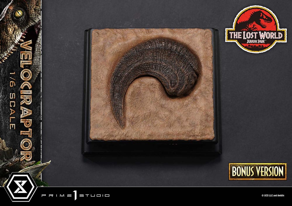 Jurassic Park II Legacy Museum Collection Statue 1/6 Velociraptor Bonus Version 41 cm  - Preorder - ETA: 25.05.2027