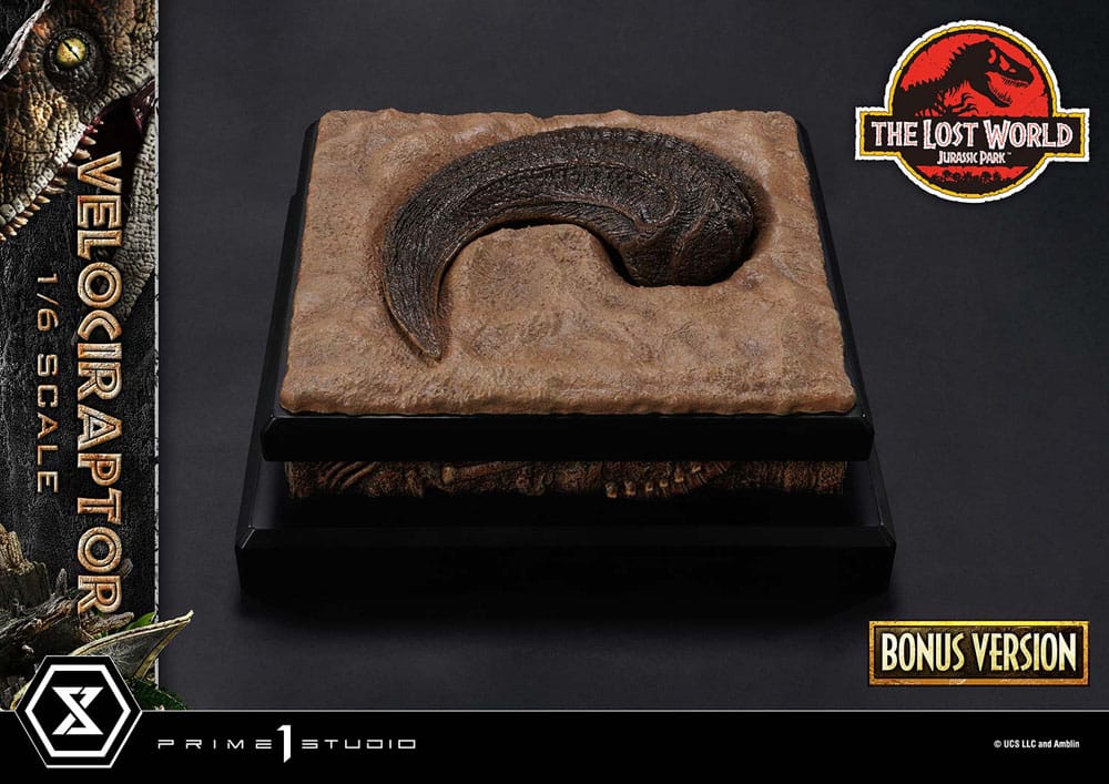 Jurassic Park II Legacy Museum Collection Statue 1/6 Velociraptor Bonus Version 41 cm  - Preorder - ETA: 25.05.2027