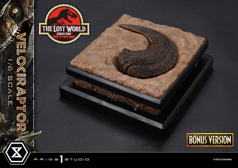 Jurassic Park II Legacy Museum Collection Statue 1/6 Velociraptor Bonus Version 41 cm  - Preorder - ETA: 25.05.2027