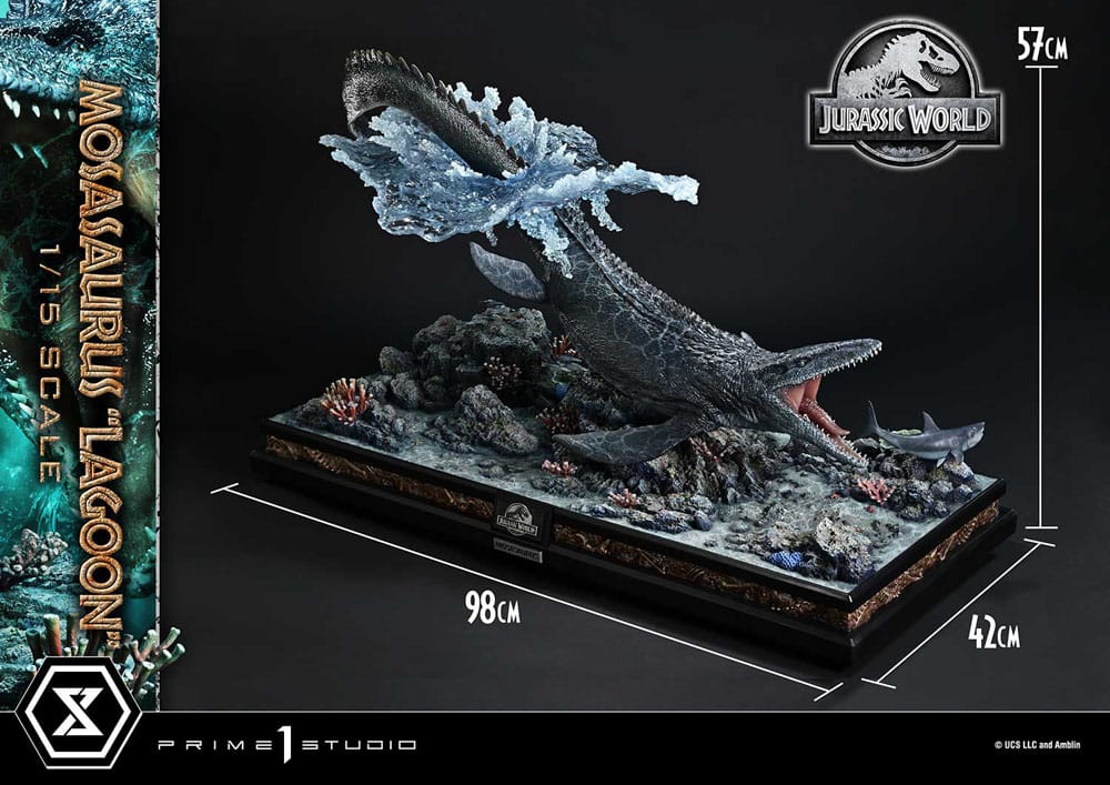 Jurassic World Legacy Museum Collection Statue 1/15 Mosasaurus "Lagoon" Bonus Version 57 cm  - Preorder - ETA: 25.06.2027