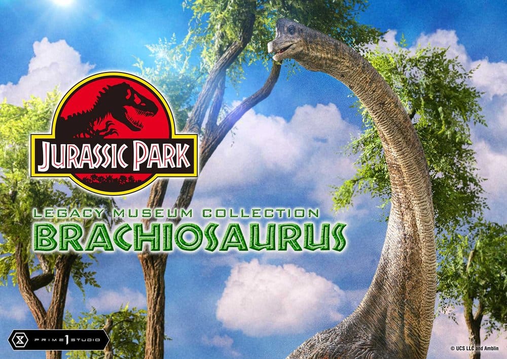 Jurassic Park (Film) Legacy Museum Collection Statue 1/15 Brachiosaurus 128 cm - Preorder - ETA: 24.05.2028