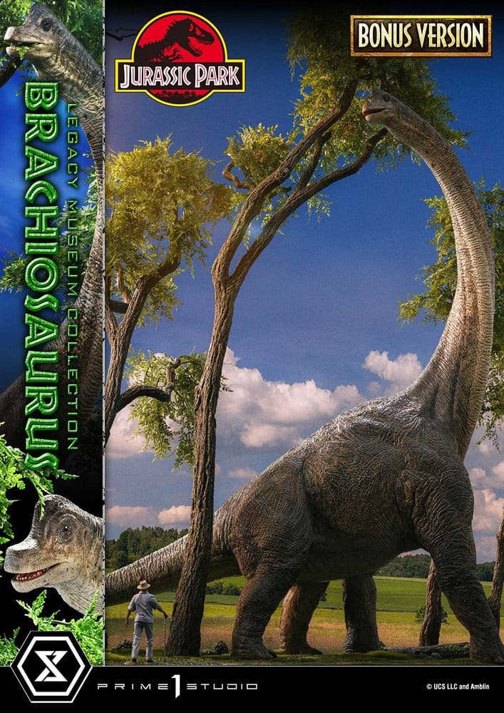 Jurassic Park (Film) Legacy Museum Collection Statue 1/15 Brachiosaurus Bonus Version 128 cm - Preorder - ETA: 24.05.2028