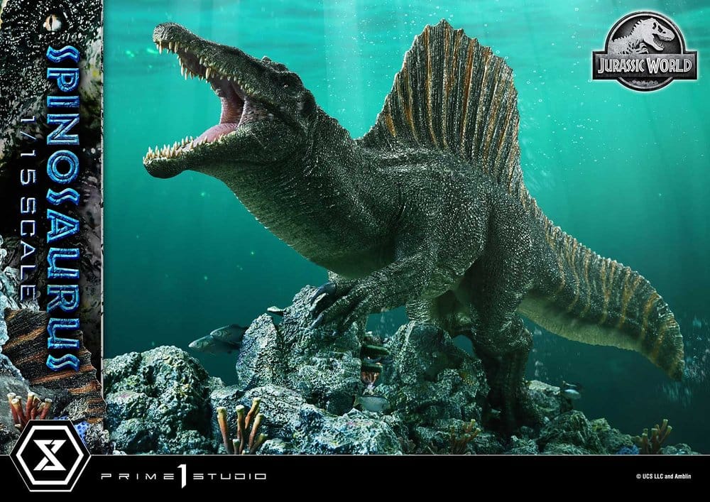 Jurassic World: Die Wiedergeburt (Film) Legacy Museum Collection Statue 1/15 Spinosaurus 39 cm - Preorder - ETA: 25.02.2028