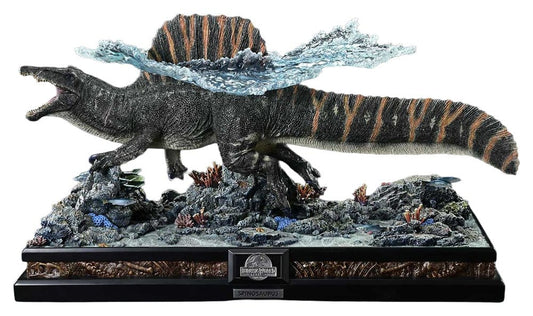 Jurassic World: Die Wiedergeburt (Film) Legacy Museum Collection Statue 1/15 Spinosaurus Bonus Version 39 cm - Preorder - ETA: 25.02.2028