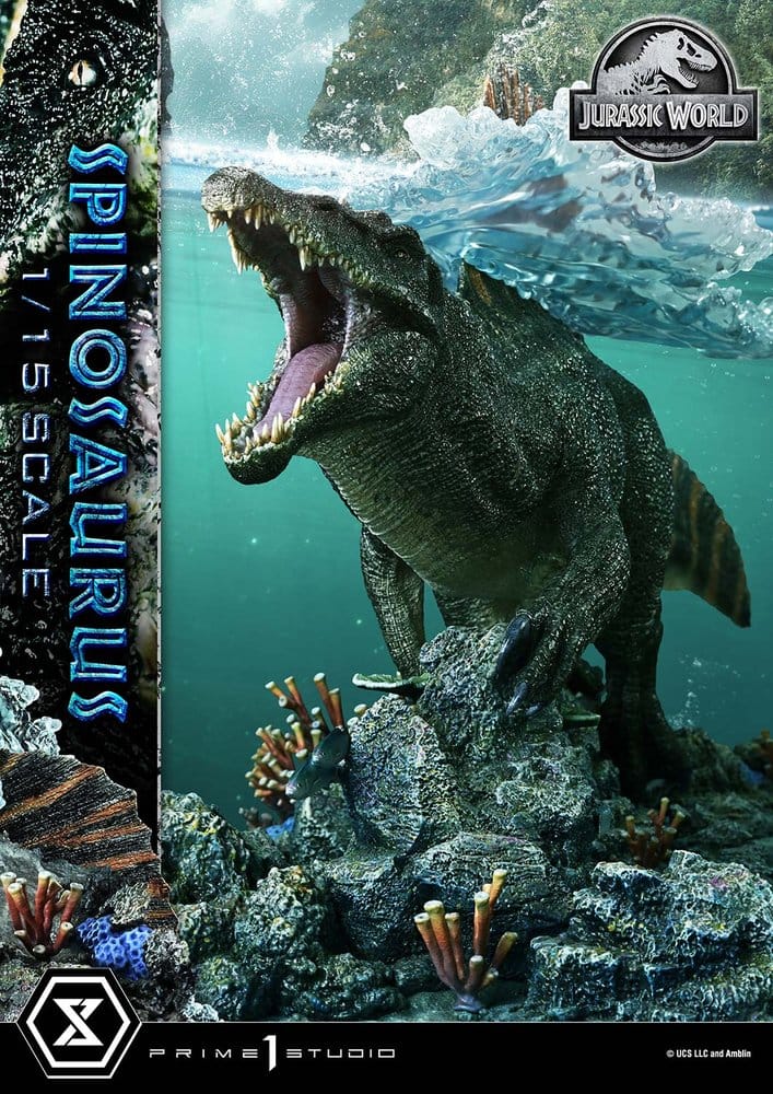 Jurassic World: Die Wiedergeburt (Film) Legacy Museum Collection Statue 1/15 Spinosaurus Bonus Version 39 cm - Preorder - ETA: 25.02.2028