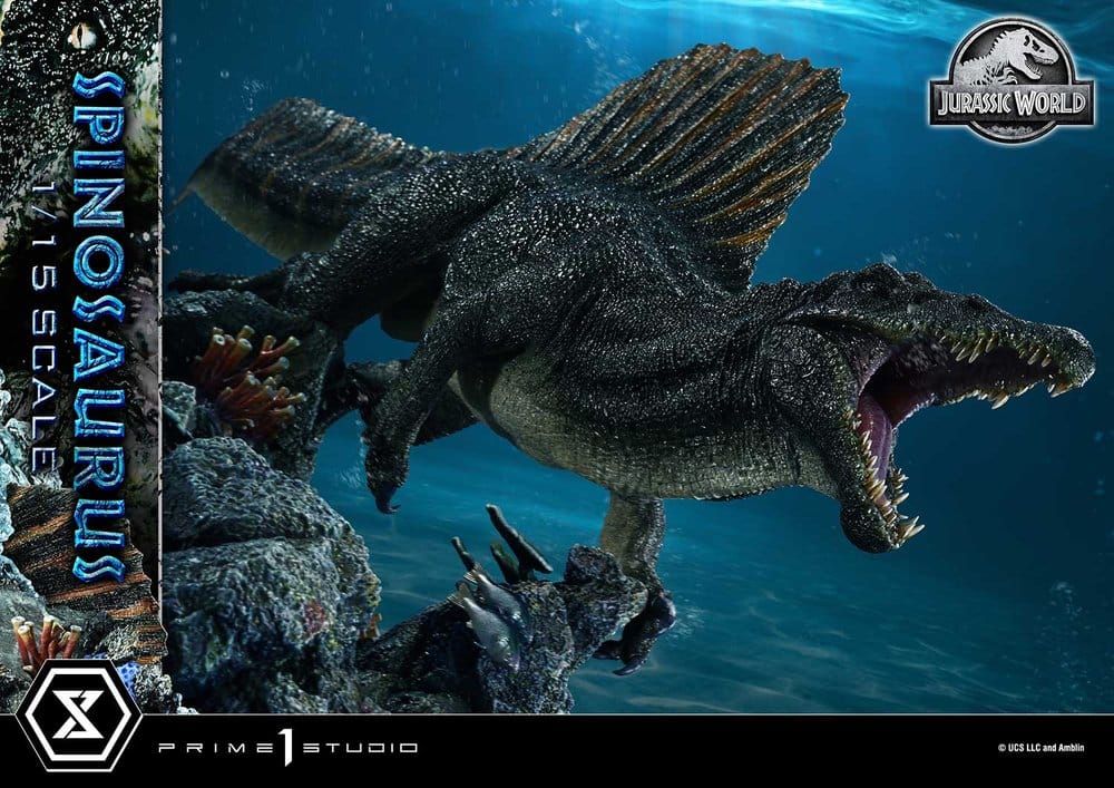 Jurassic World: Die Wiedergeburt (Film) Legacy Museum Collection Statue 1/15 Spinosaurus Bonus Version 39 cm - Preorder - ETA: 25.02.2028